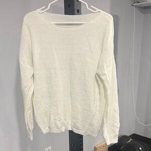 SHEIN Cream Long Sleeve Top
